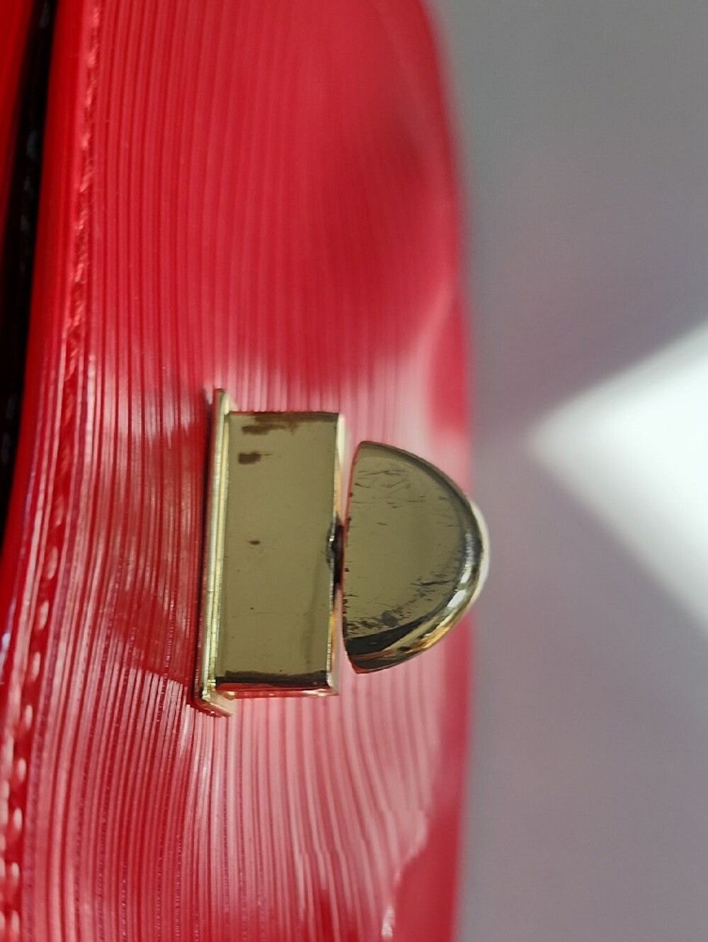 Steve Madden Red Crossbody Bag with Gold Hardware - Picture 7 of 8